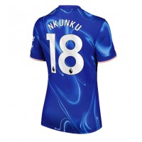 Chelsea Christopher Nkunku #18 Replica Home Shirt Ladies 2024-25 Short Sleeve